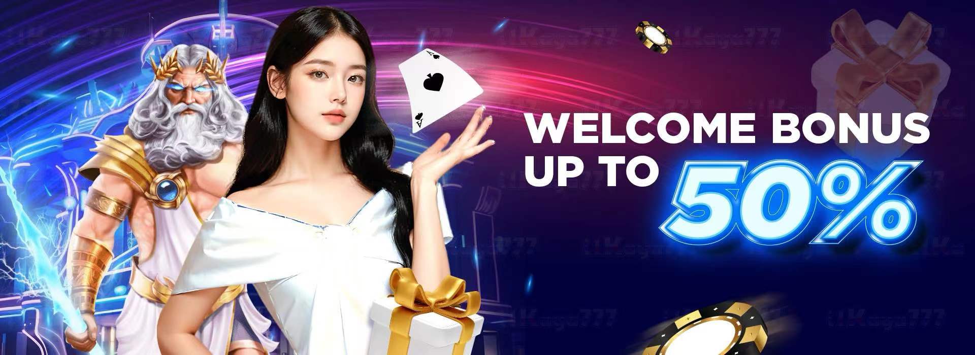 Kaya86 Welcome Bonus Upto 50%